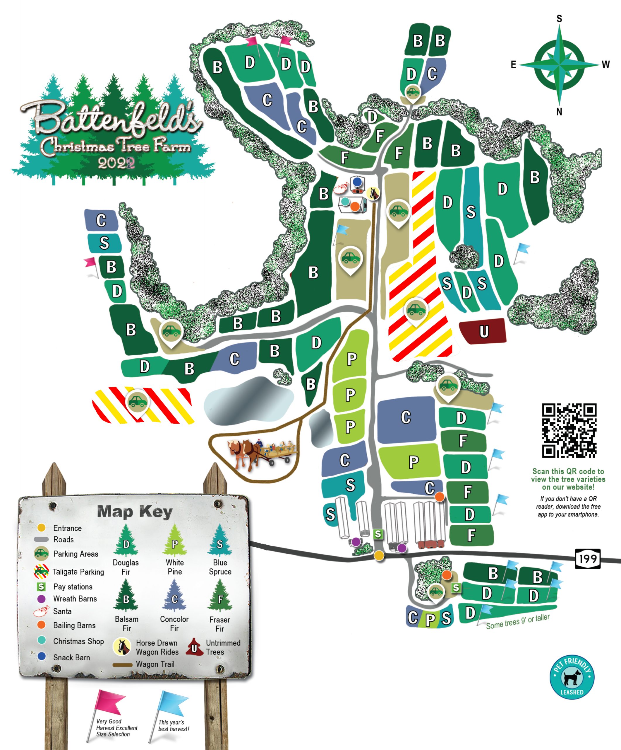 Battenfeld Christmas Tree Map